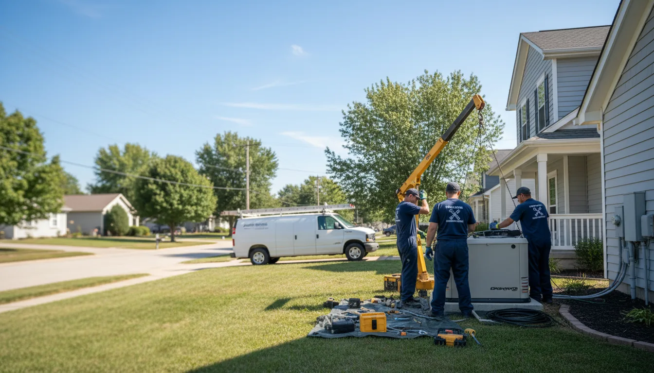 Generator Installation in Centrahoma, OK near me